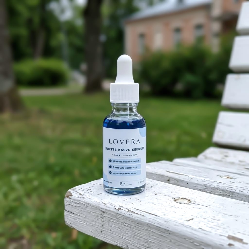 Customer photo review of Lovera naiste juuste hõrenemise vastane seerum
