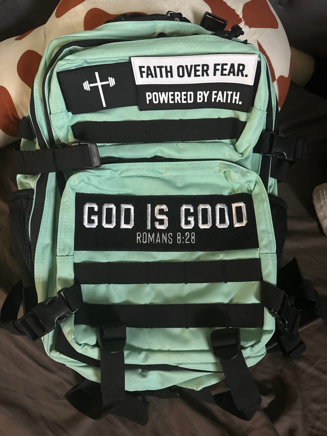 Customer photo review of 25L Tactical Backpack