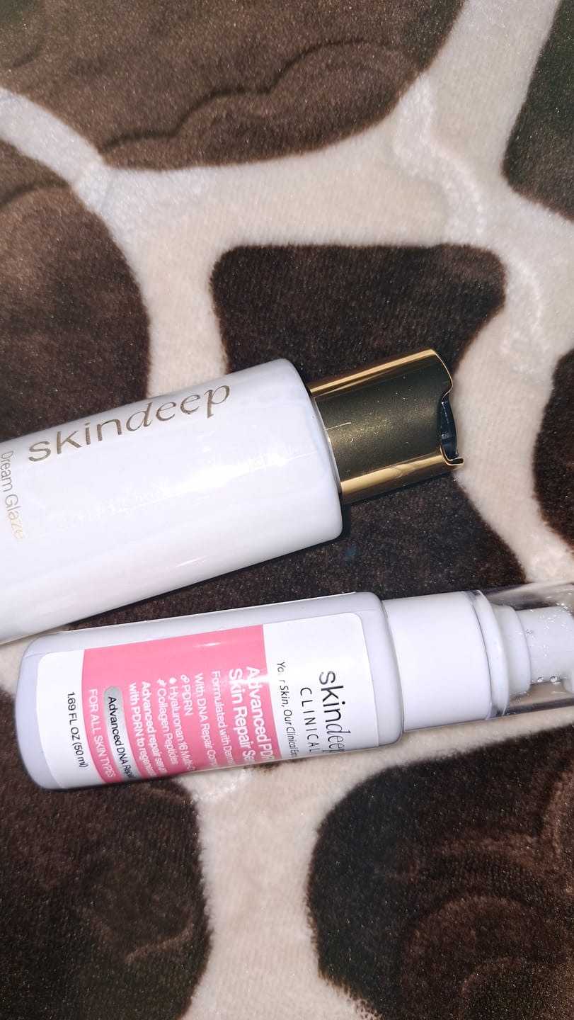 Customer photo review of Advanced PDRN Skin Repair Serum