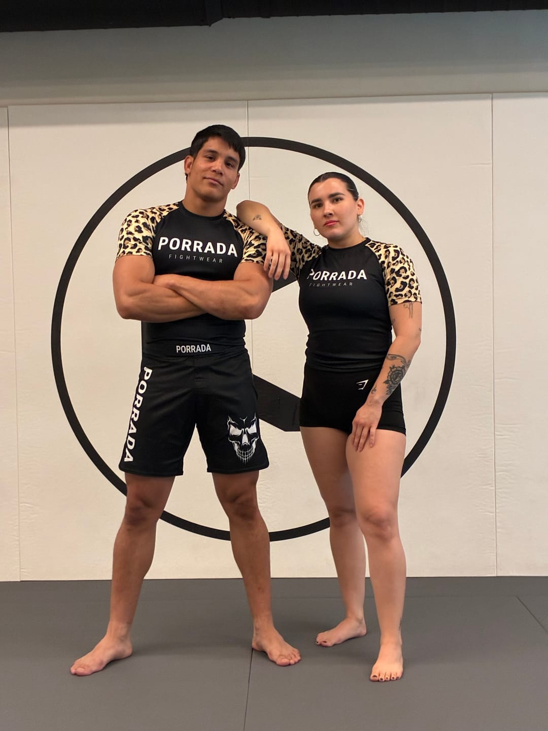 Customer photo review of LEOPARD SHORT SLEEVE RASH GUARD