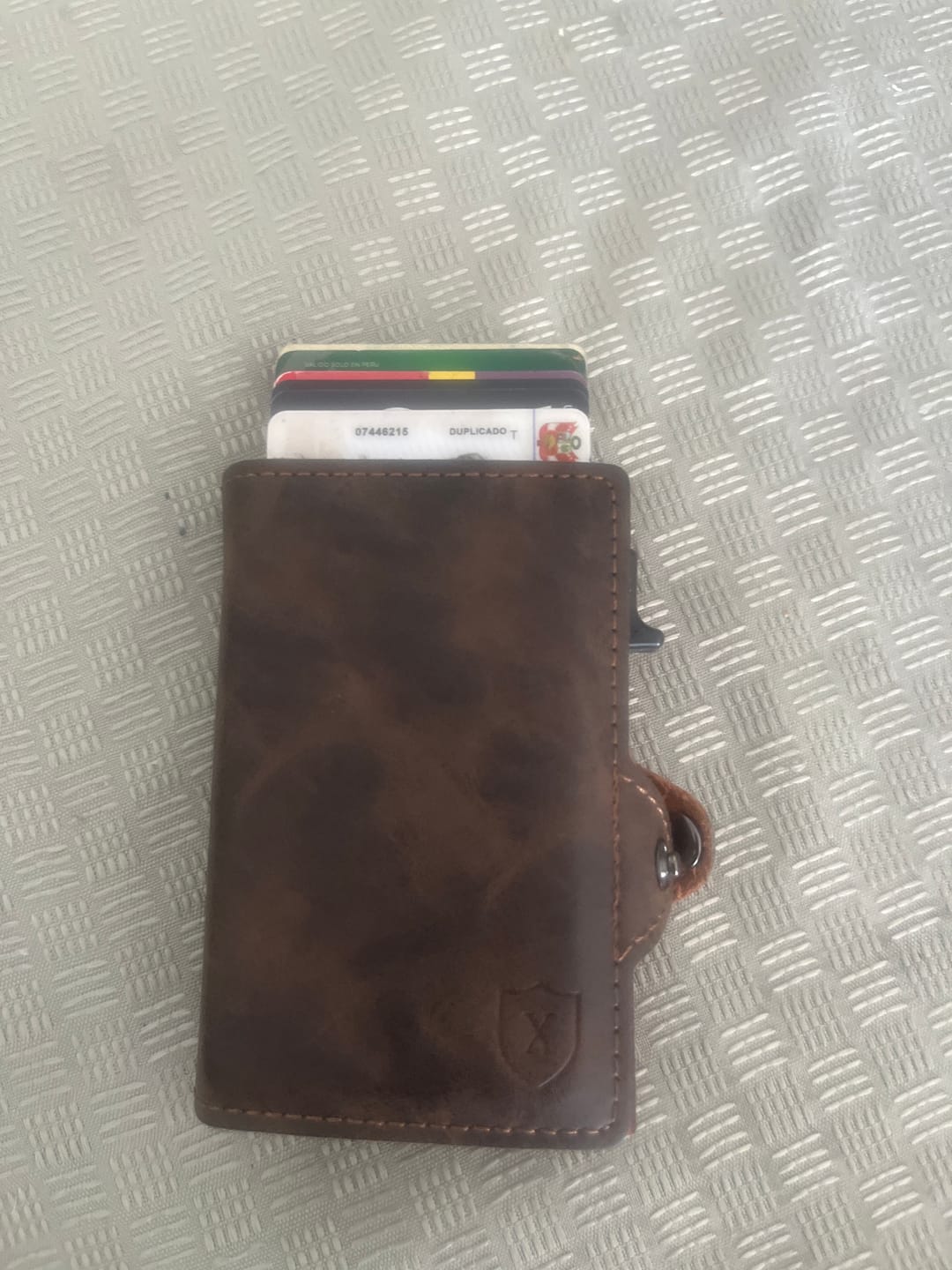 Customer photo review of Billetera Modelo Deluxe