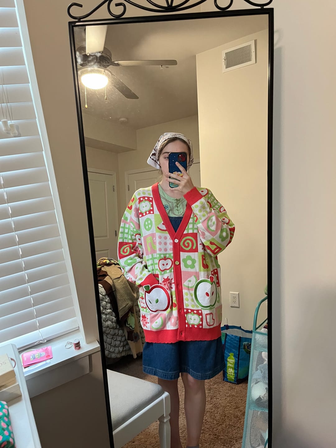 Customer photo review of Apple Cardigan PREORDER