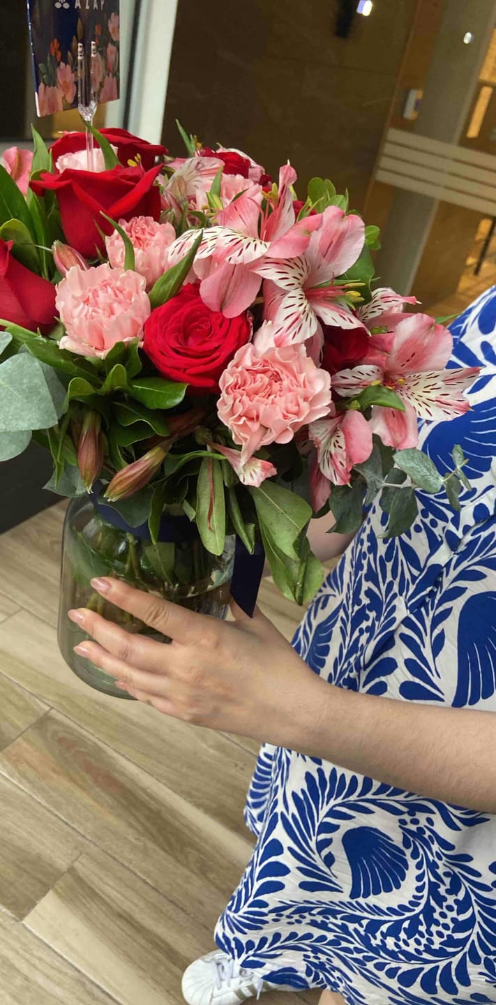 Customer photo review of Elección del Florista - Flores Aleatorias