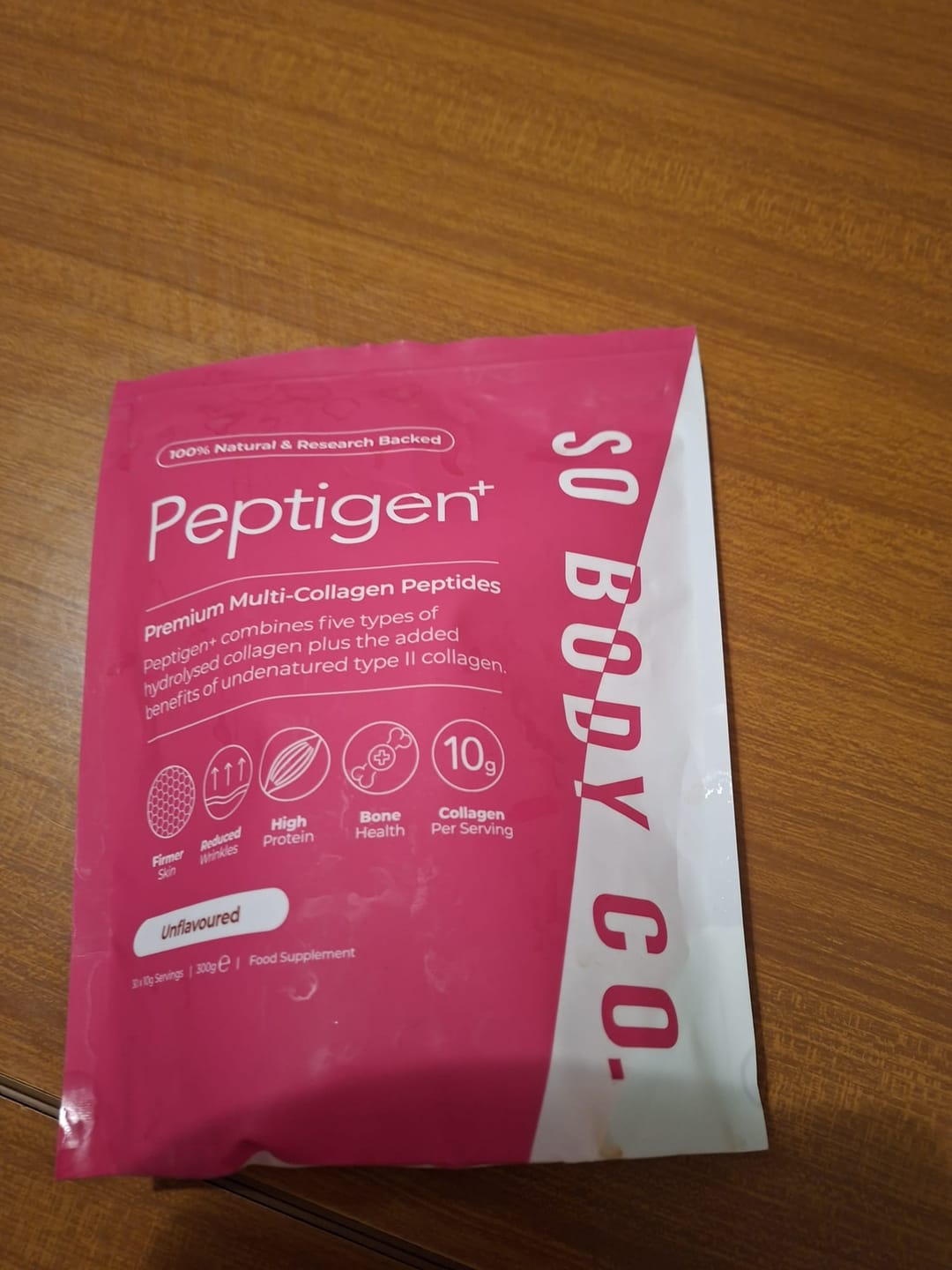 Customer photo review of 30 Days Of Age Defying Multi-Collagen