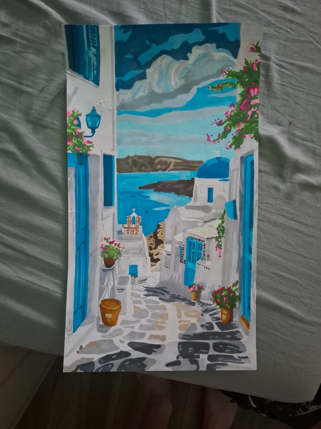 Customer photo review of Ohuhu Acrylic Paint Markers Refillable 36 Colors – Hanauma
