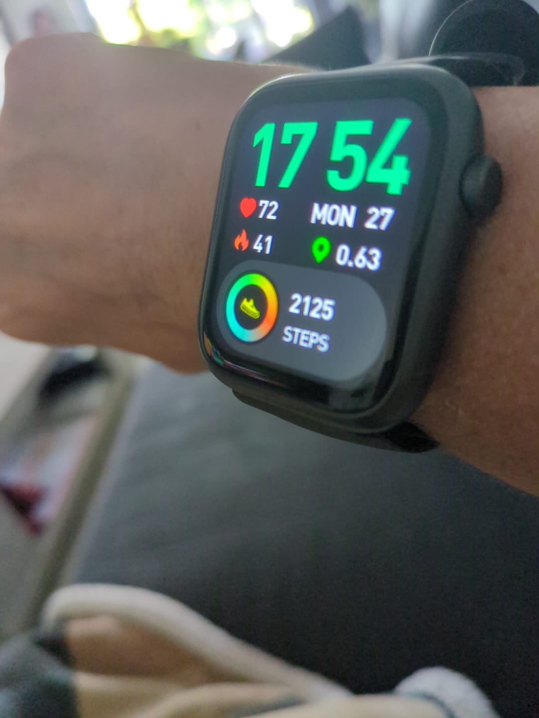 Customer photo review of Siltcon Seréa Smartwatch Dames - Zwart