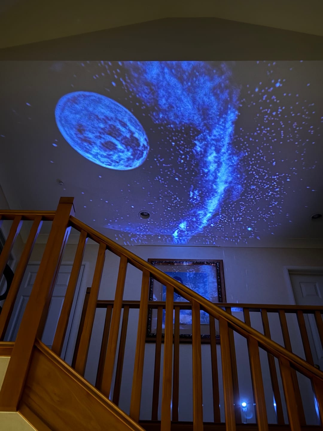 Customer photo review of Litlamp® Holographic Night Light Projector
