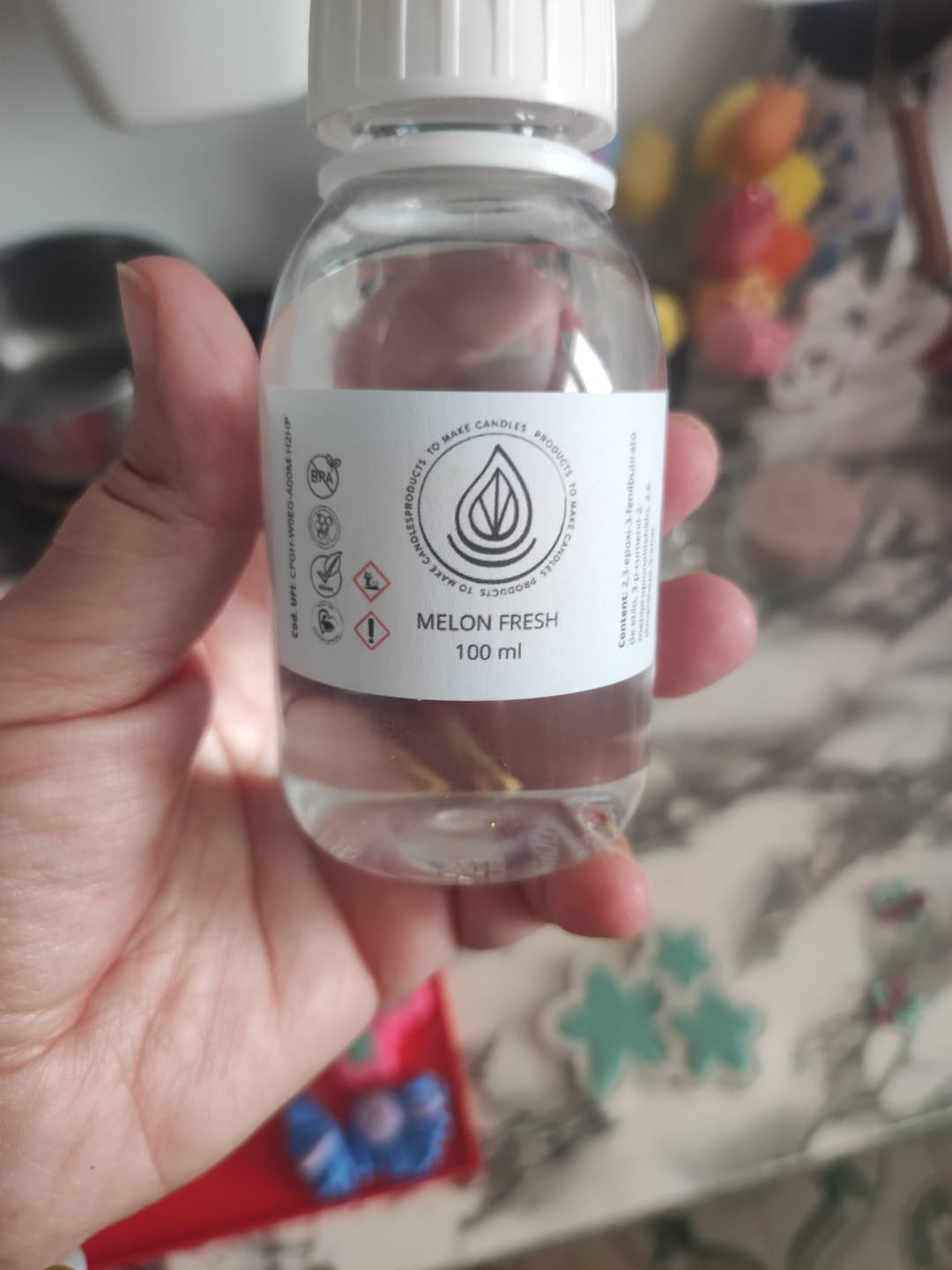 Customer photo review of Fragancia MELON FRESH