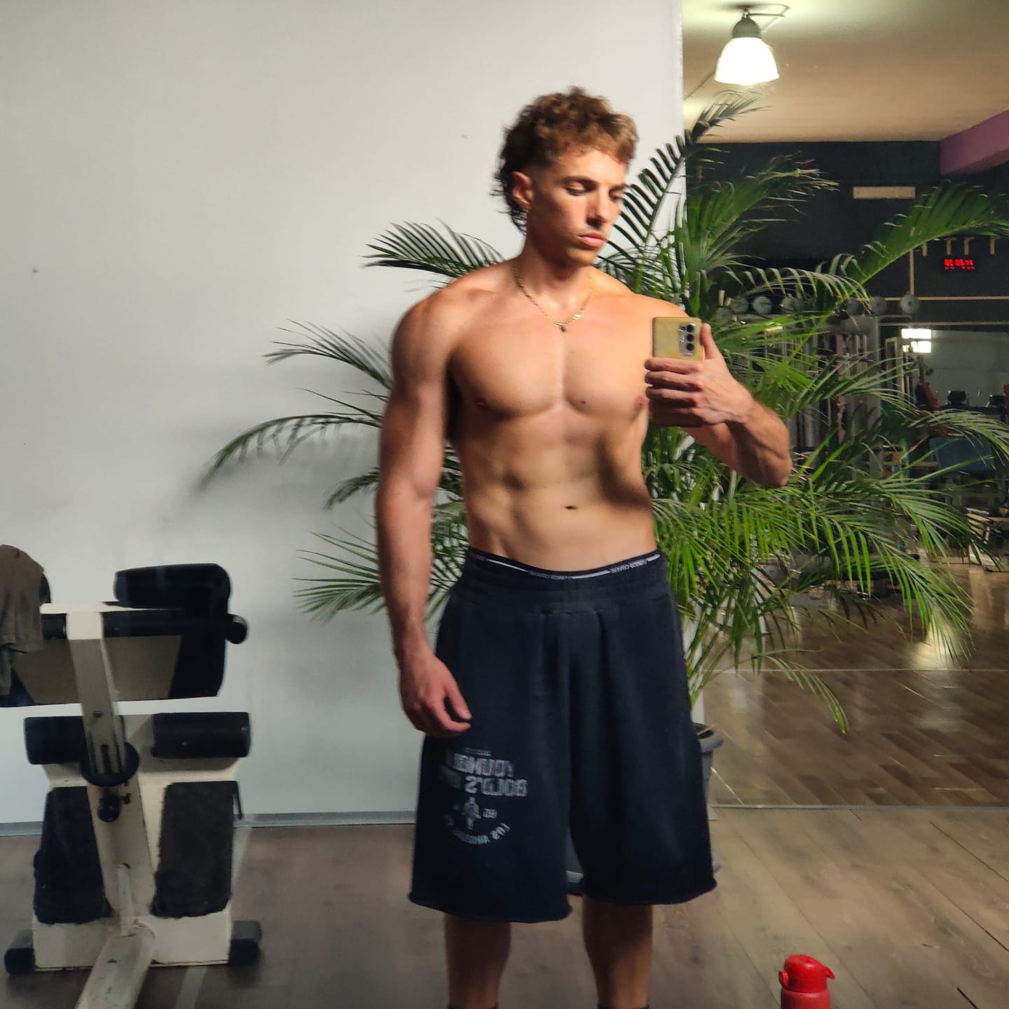 Customer photo review of 1014 - Gold's Iron Legacy Shorts