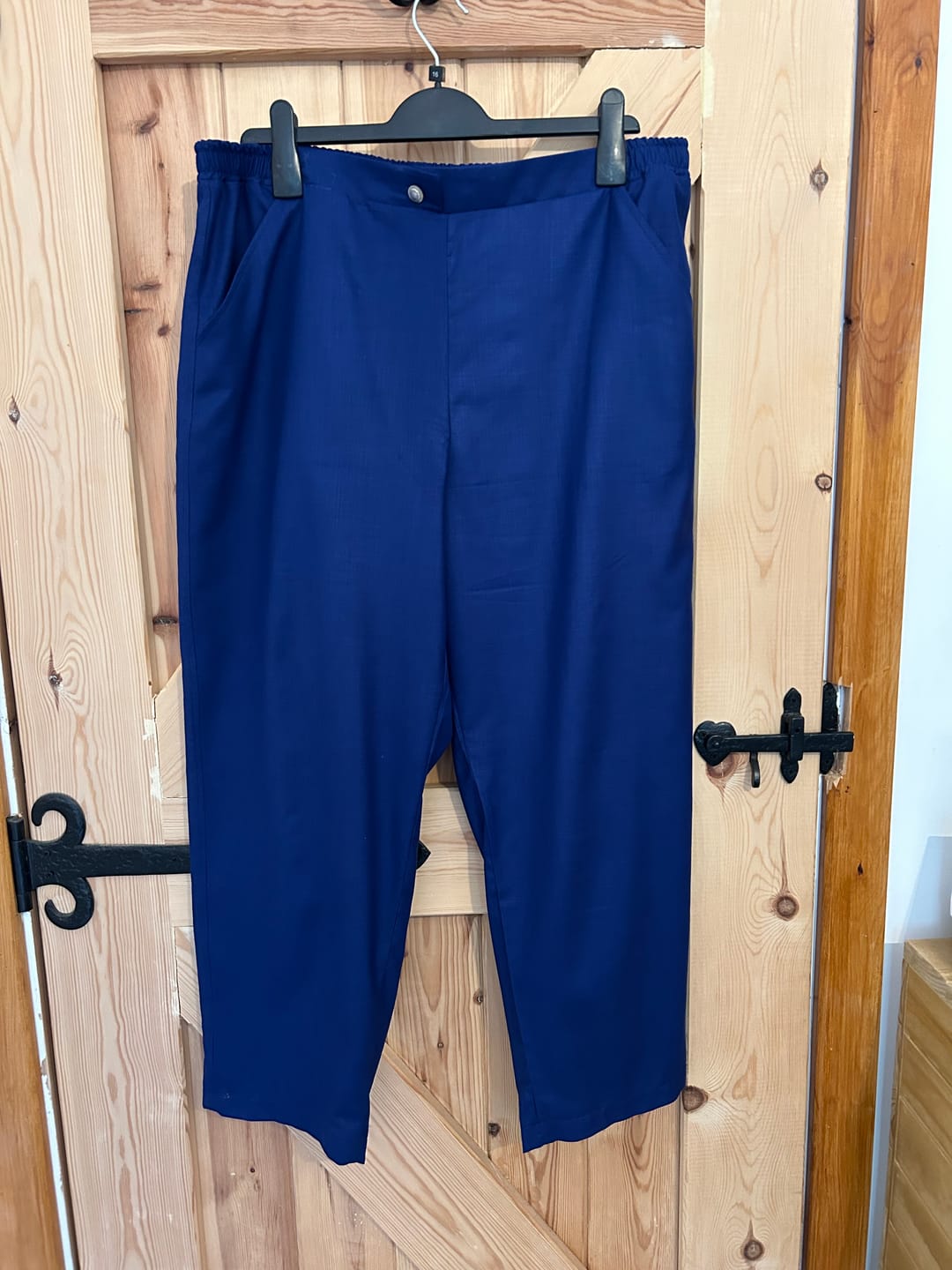 Customer photo review of Plain Linen Viscose Blend Fabric