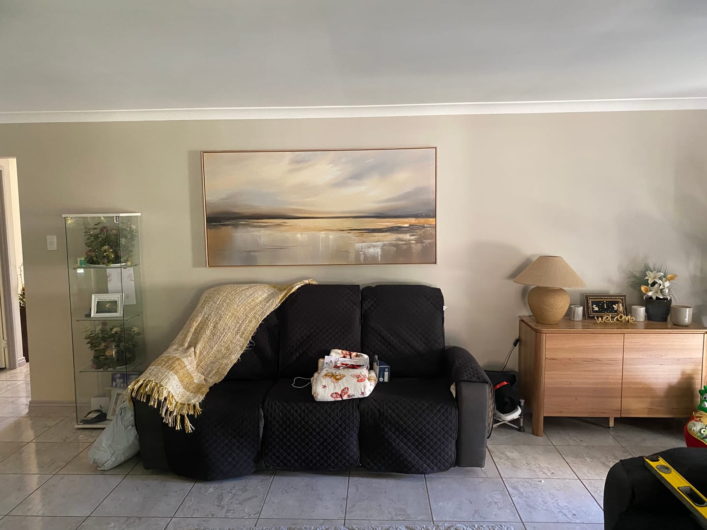 Customer photo review of Abstract Wall Art #AW150