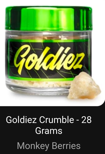 Goldiez Crumble - 28 Grams photo review