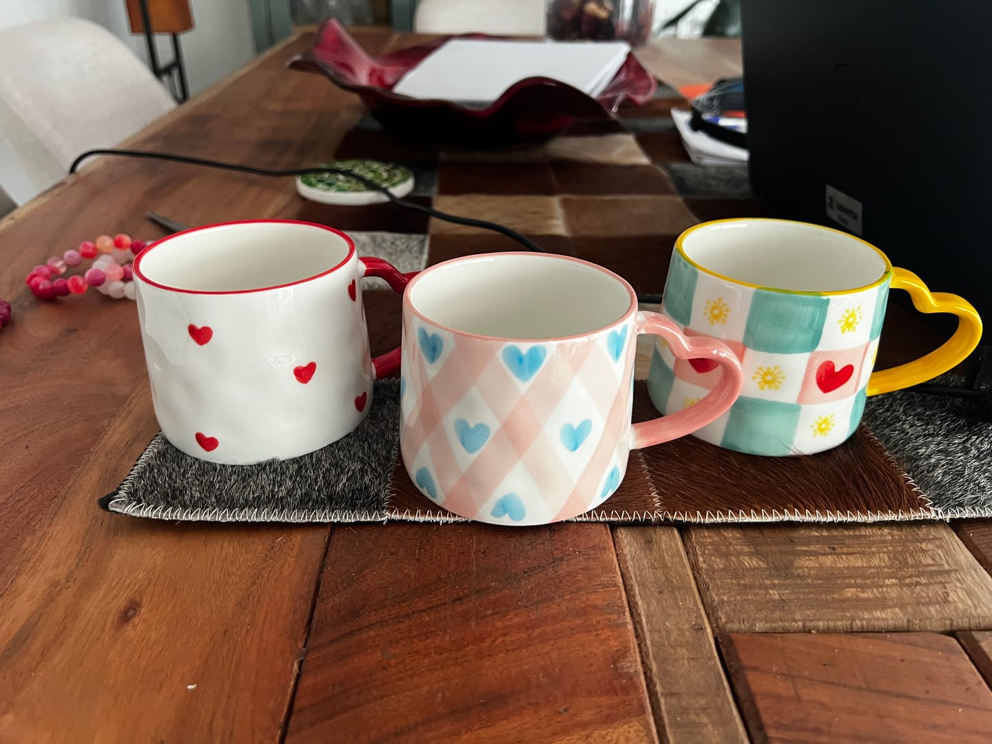 Customer photo review of Happy Hearts Coffee Mug