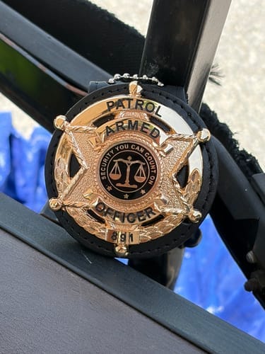 Customer photo review of Customizable Badge BA36
