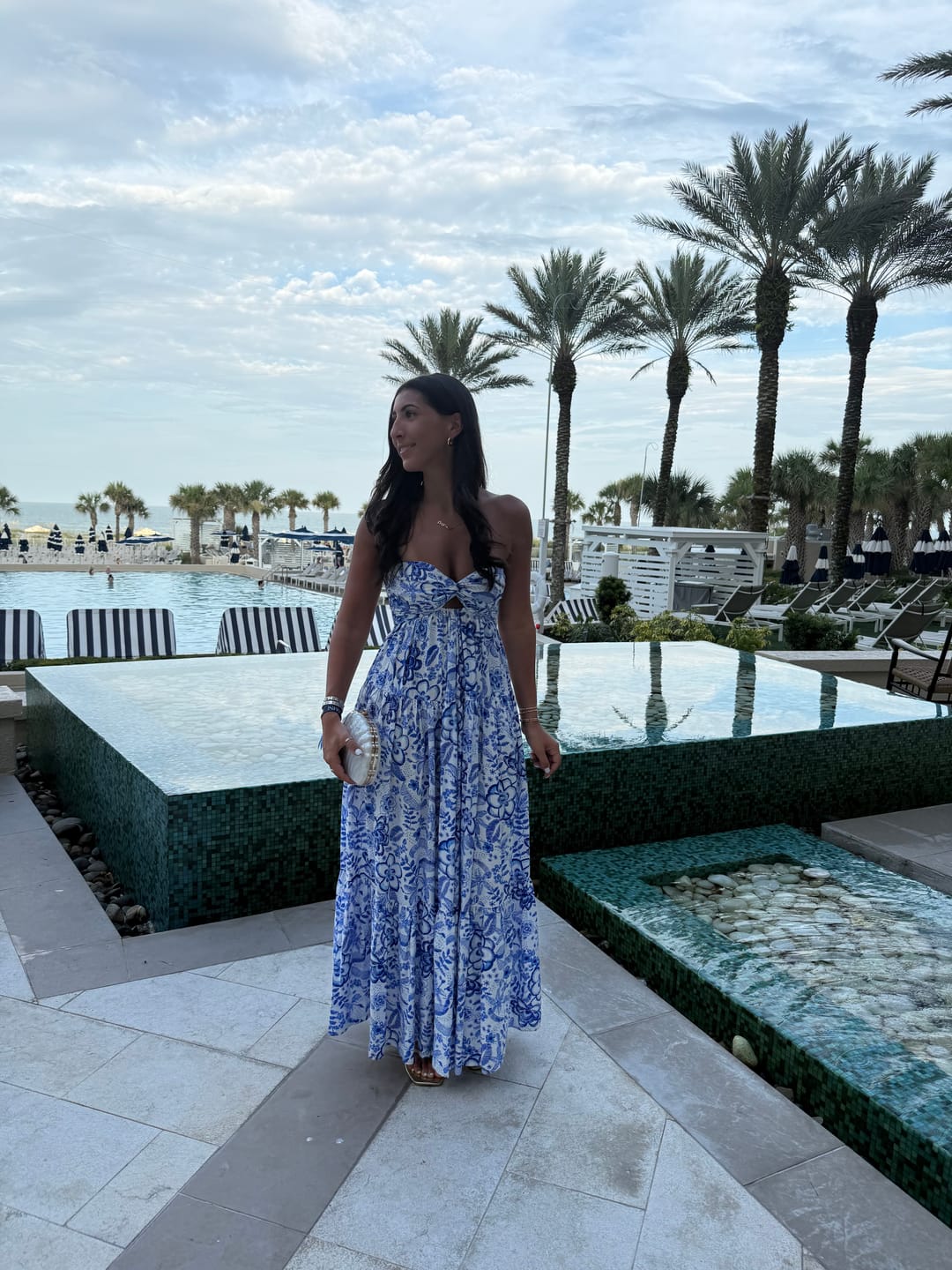 Customer photo review of The Florence Maxi Dress