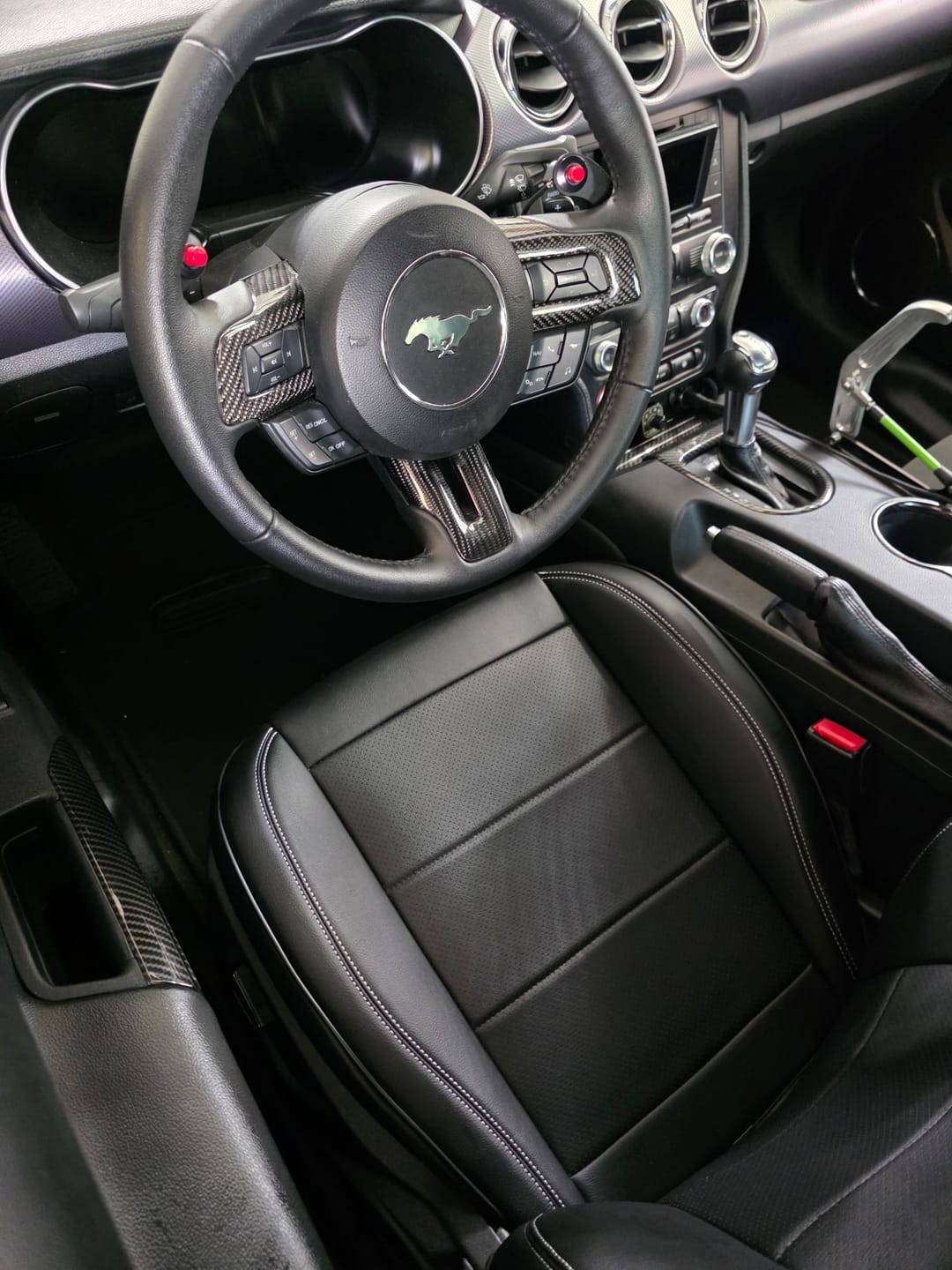 Customer photo review of 2015-23 Ford Mustang S550 Coupe Leather Seat Covers