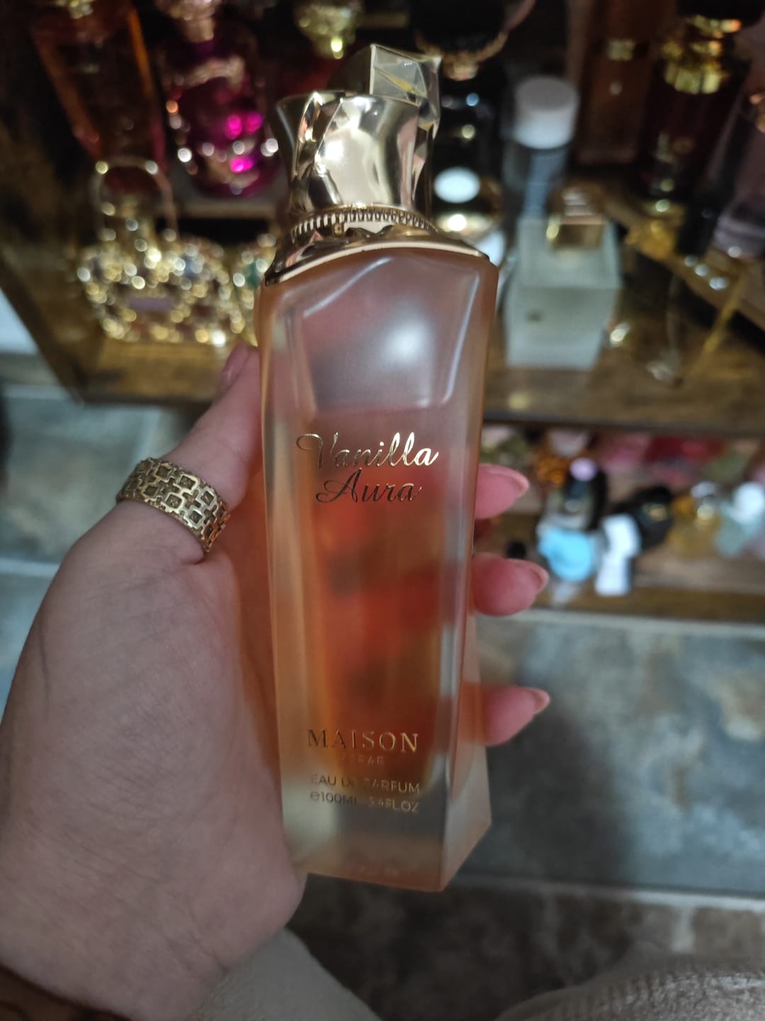 Customer photo review of Vanilla Aura Eau De Parfum 100ml - Maison Asrar
