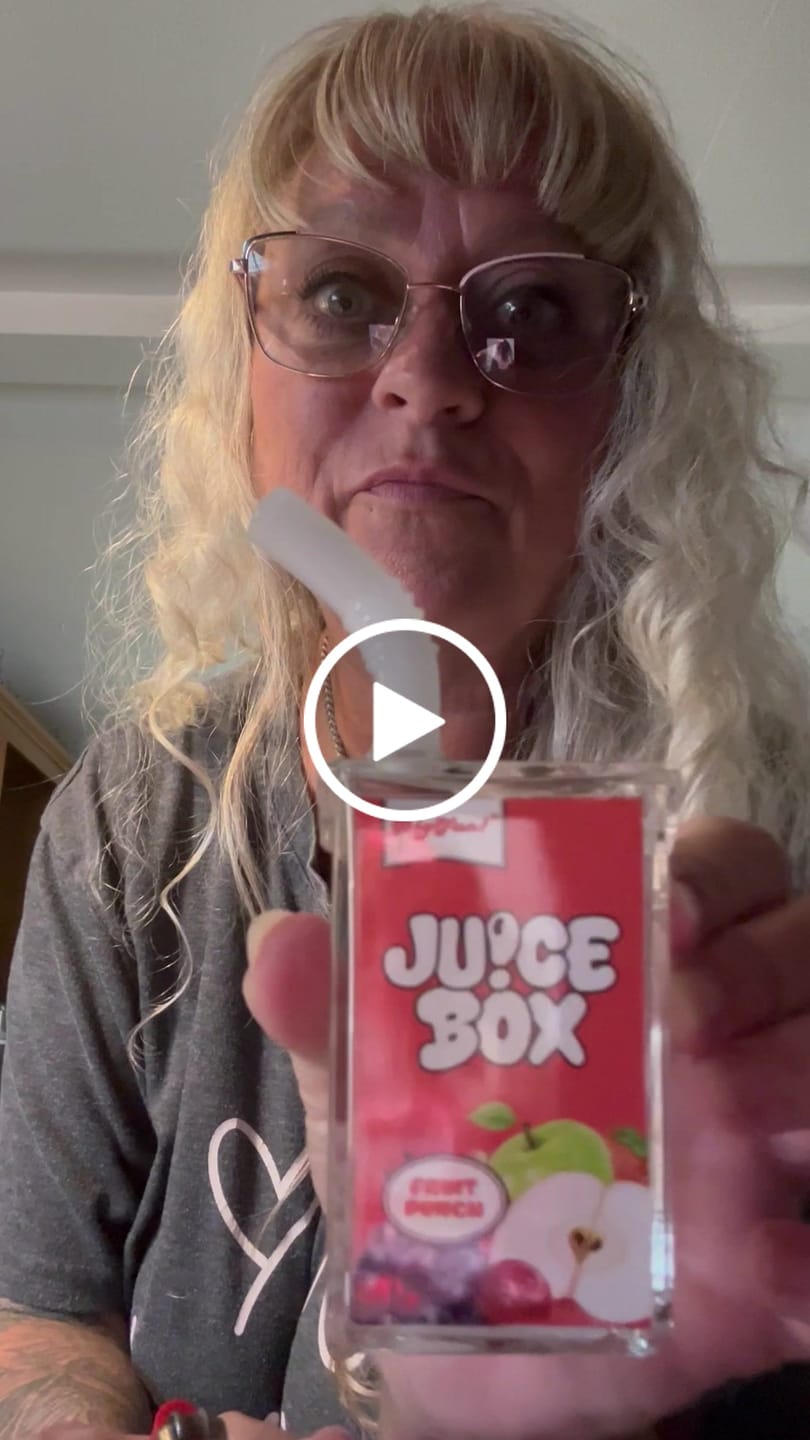 Customer video review of Juice Box Bubbler