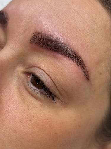 Customer photo review of Cysteamine Brow & Lash Lamination Kit - Step 2 - 15ml