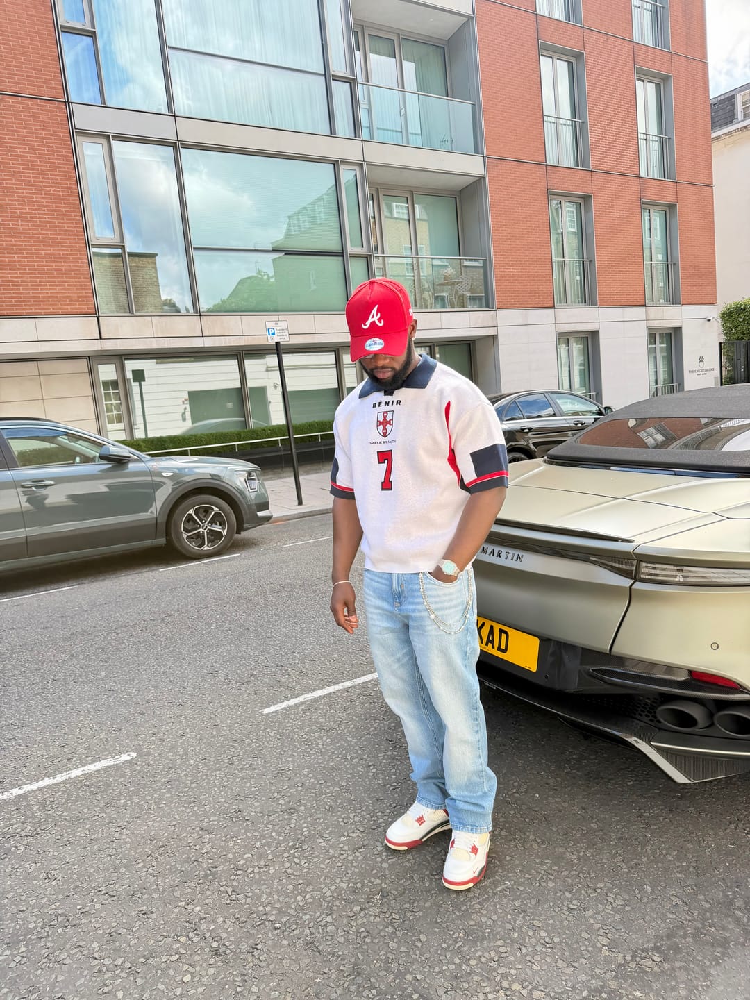 Customer photo review of 98 England knit Jersey - White