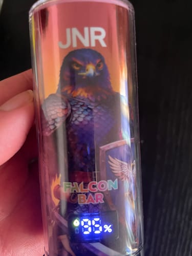 Customer photo review of JNR - Falcon Bar 48K - Puff Jetable / Vape Disposable 2% Nicotine