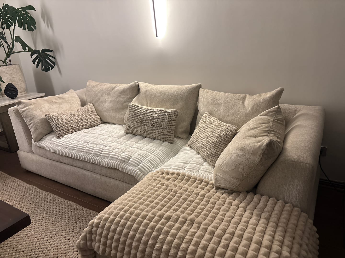 Customer photo review of Majestuoso · Protector Premium para Sofá