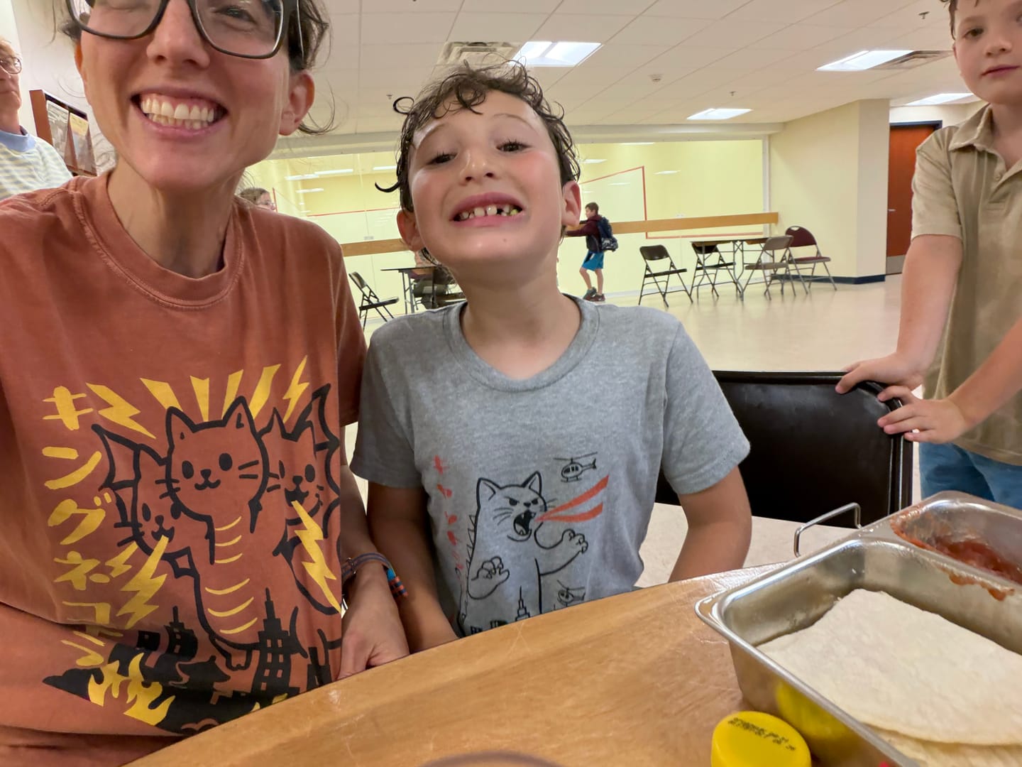 Customer photo review of King Nekodorah T-Shirt