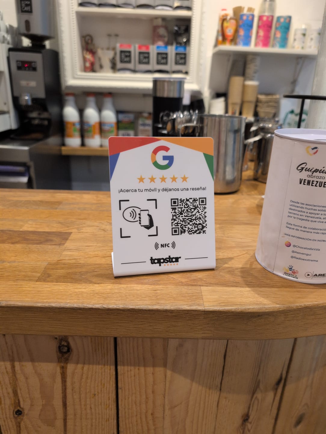 Customer photo review of Expositor Reseñas Google