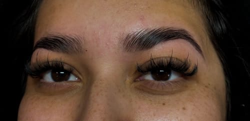 Customer photo review of Cysteamine Brow & Lash Lamination Kit - Step 1 - 15ml