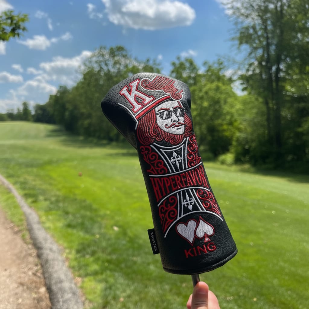 Customer photo review of The King's Club Driver Cover