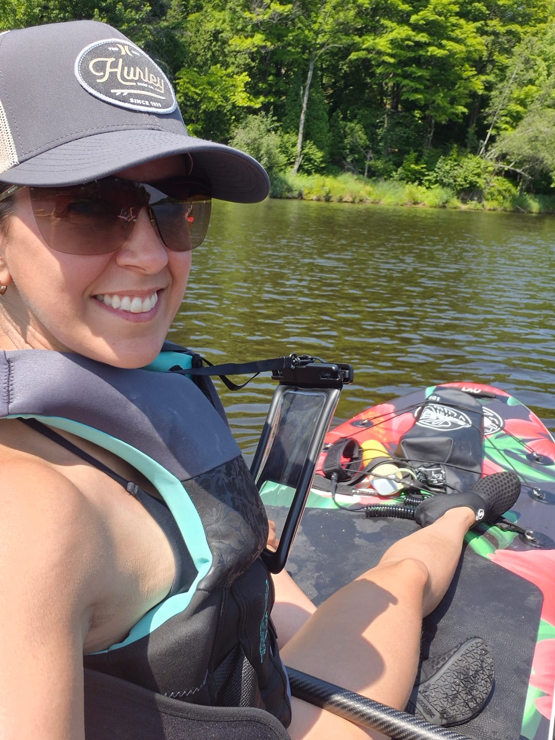Customer photo review of Tropical- 10'6 All-around- Paddle board gonflable