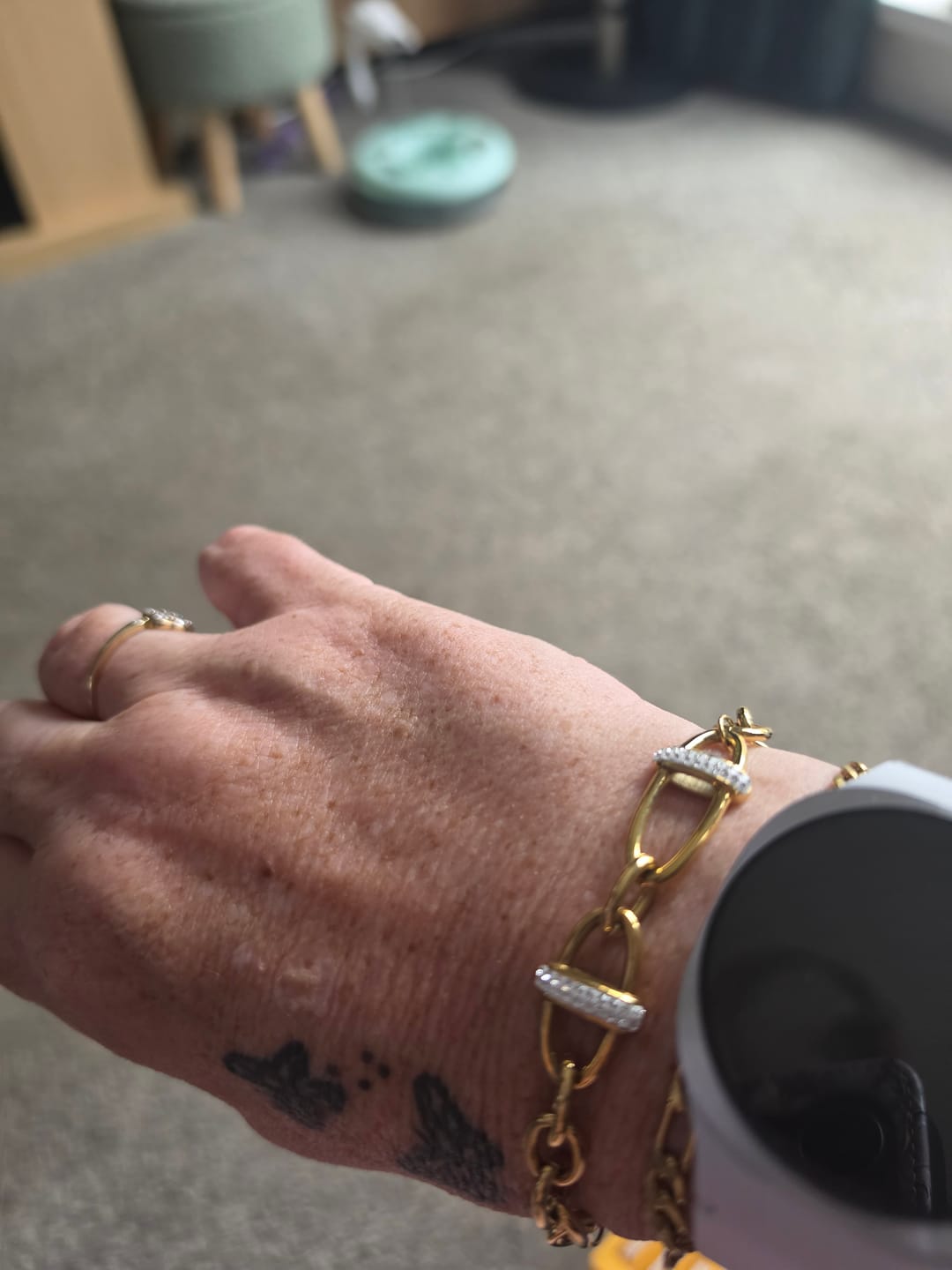 Customer photo review of Embellished Solas Bracelet