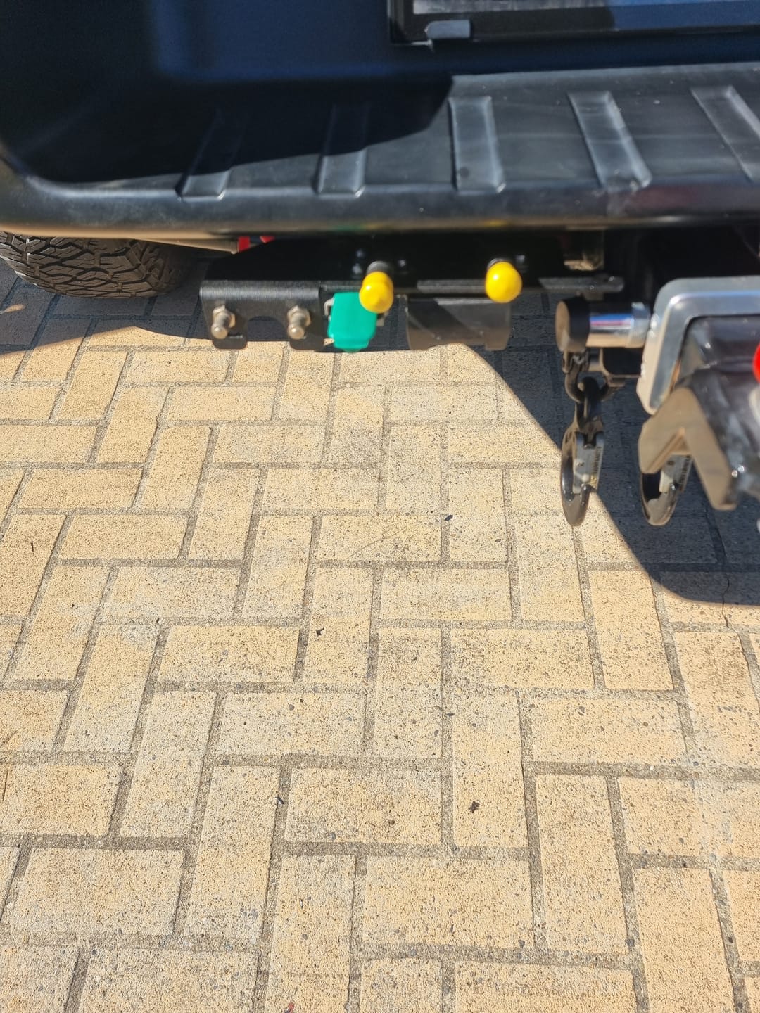 Customer photo review of Universal Trailer Bracket - All Vehicles - OEM 7Pin Trailer Bracket