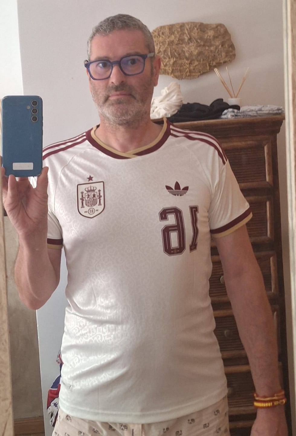 Customer photo review of CAMISETA MUNDIAL ESPAÑA AWAY 2026/27