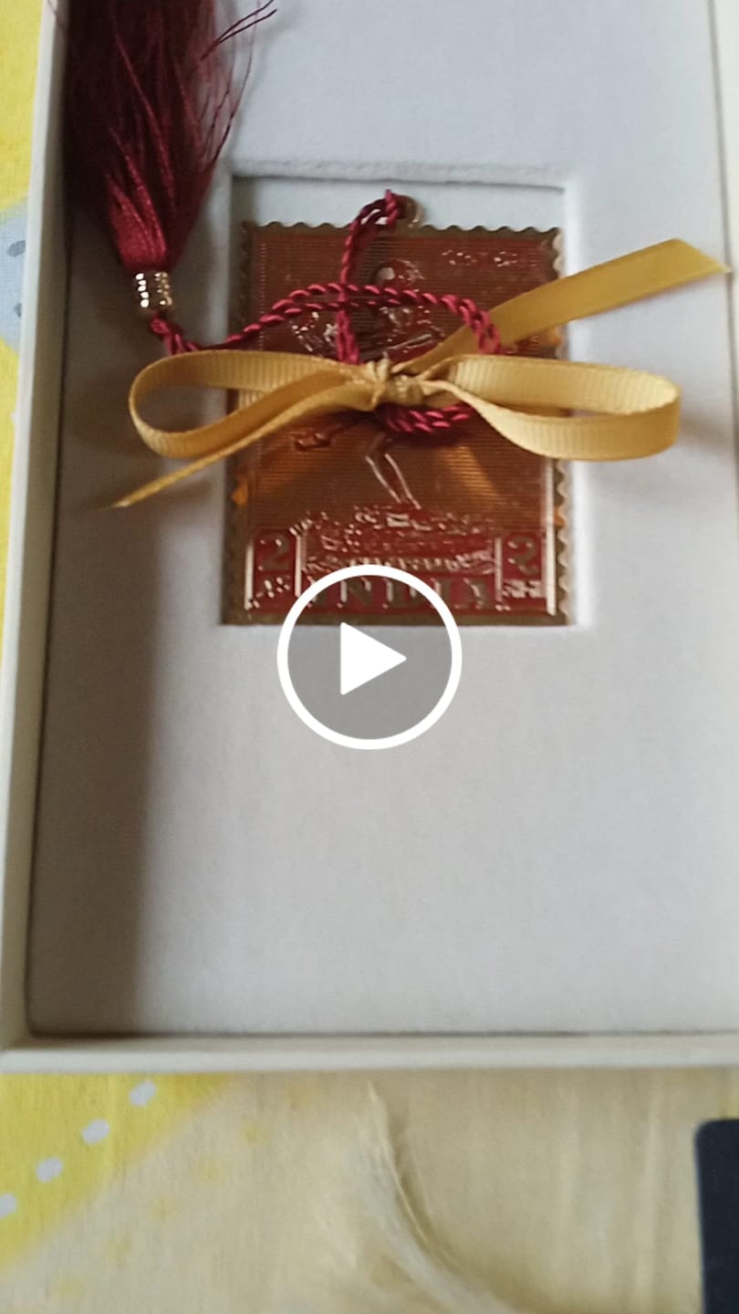 Customer video review of The Philately Bookmark - Nataraja