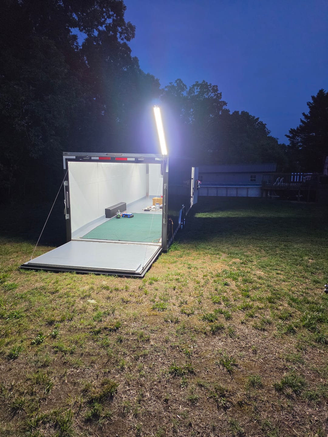 Customer photo review of Racing Pit Light Kit - 20,000 Lumens