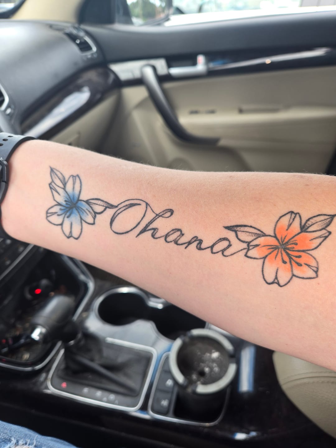 Customer photo review of Signature Tattoo Numbing Cream 1 TUBE