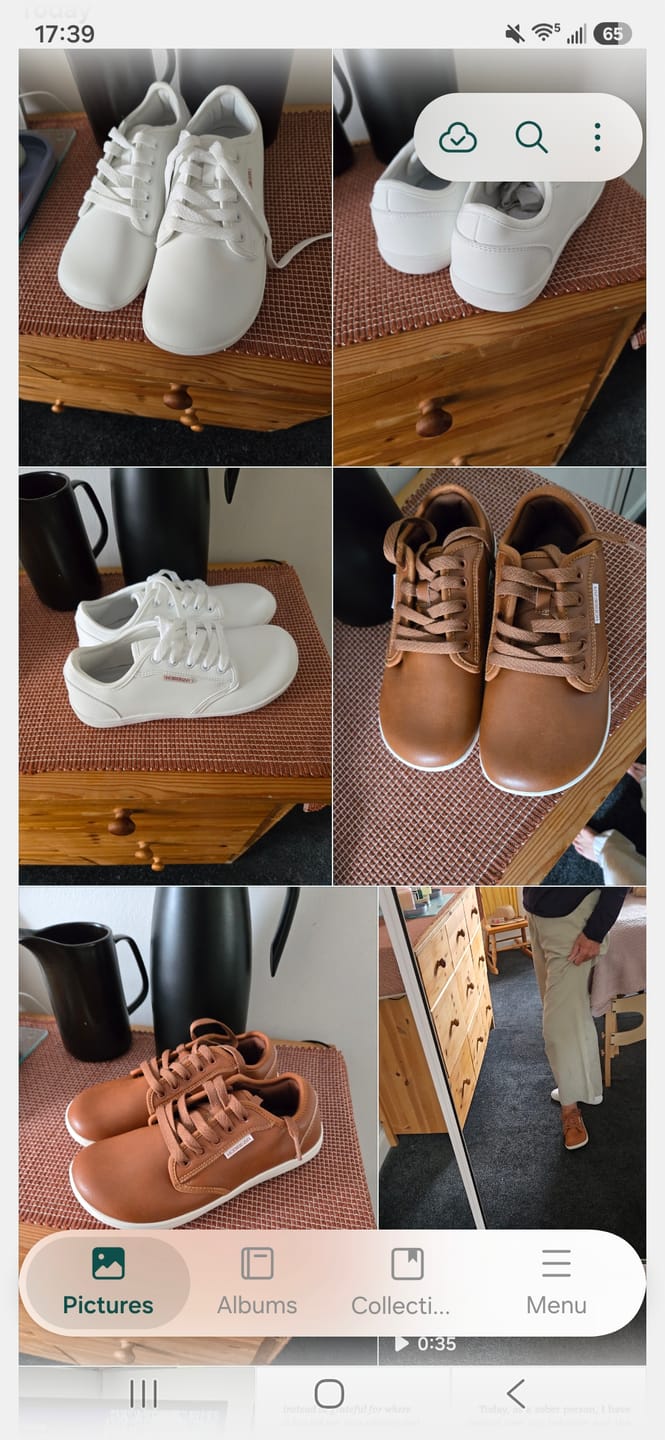 Customer photo review of Loam - Barefoot Shoes