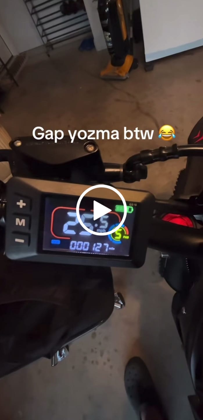 Customer video review of T500-V58 Electric Dirt Bike