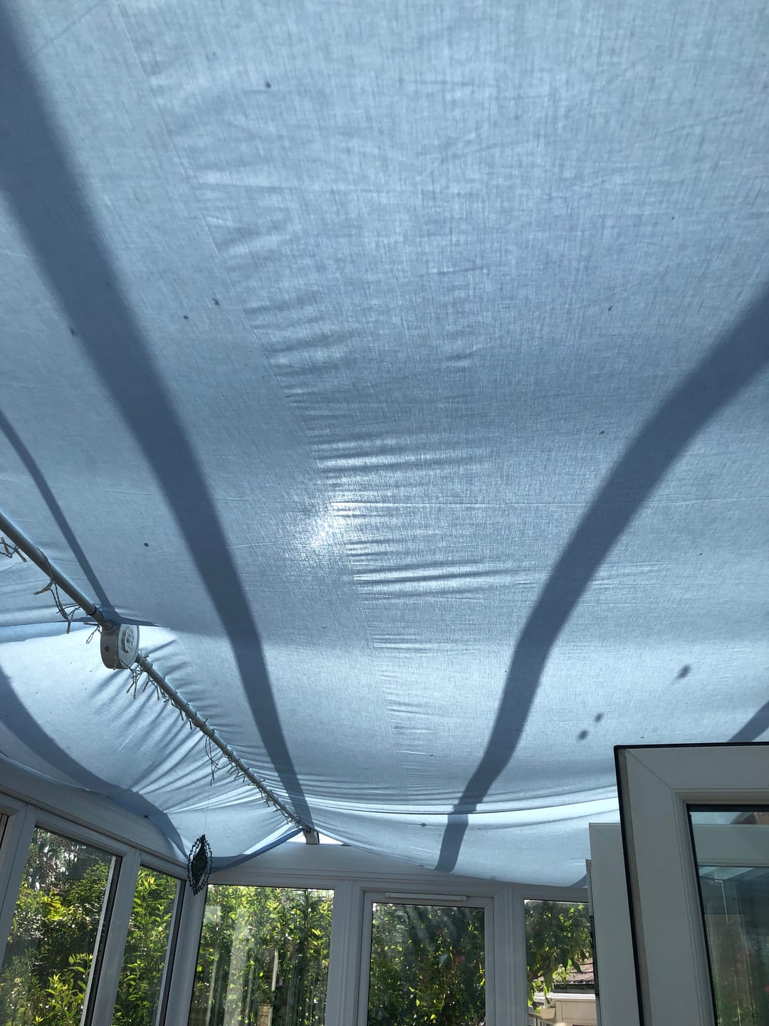 Customer photo review of 94” Polycotton Sheeting Fabric