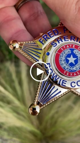 Customer photo review of Customizable Badge BA31