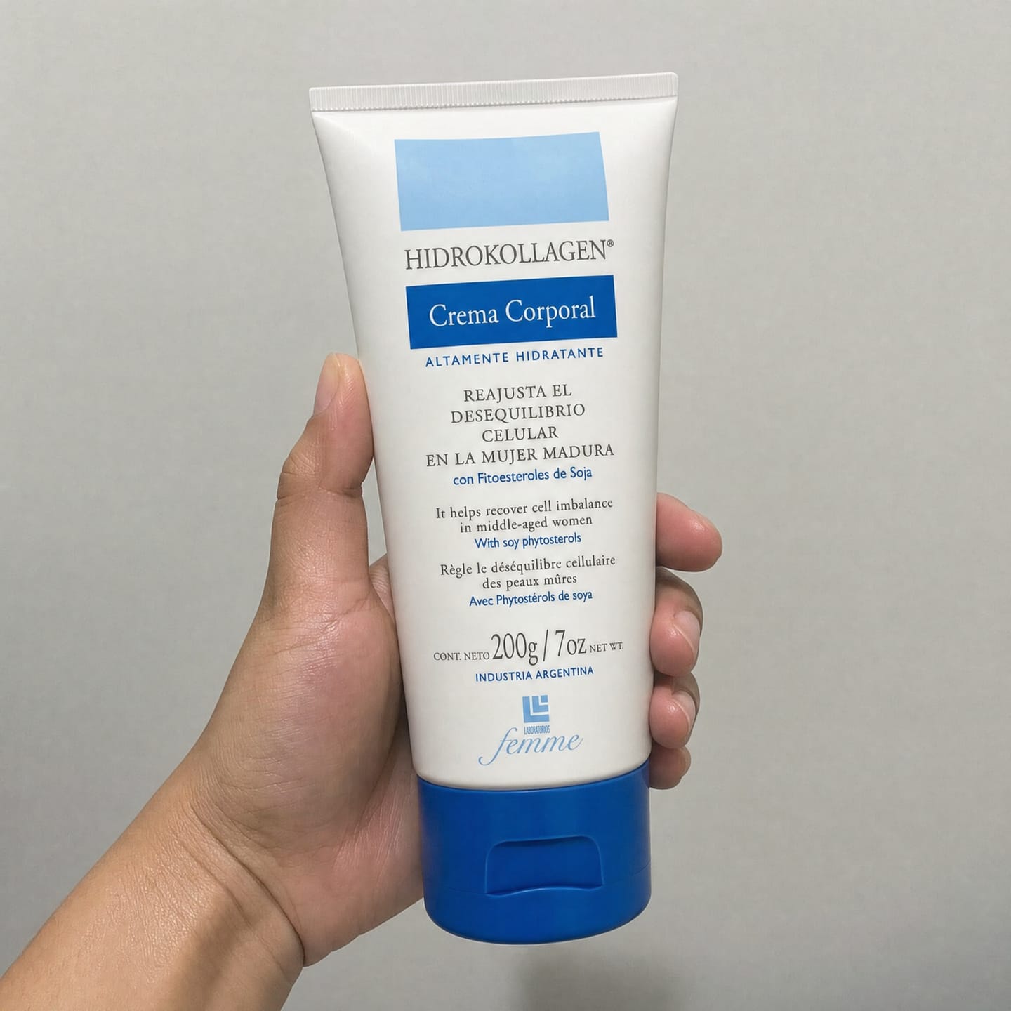 Customer photo review of HidroKollagen Crema Corporal