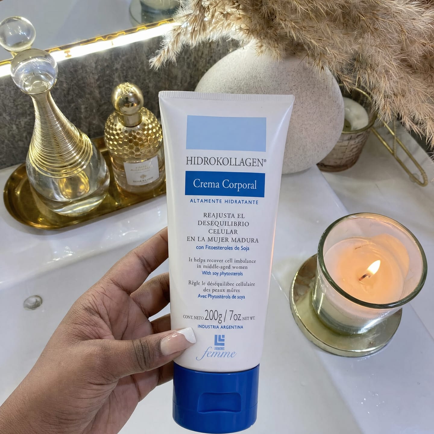 Customer photo review of HidroKollagen Crema Corporal
