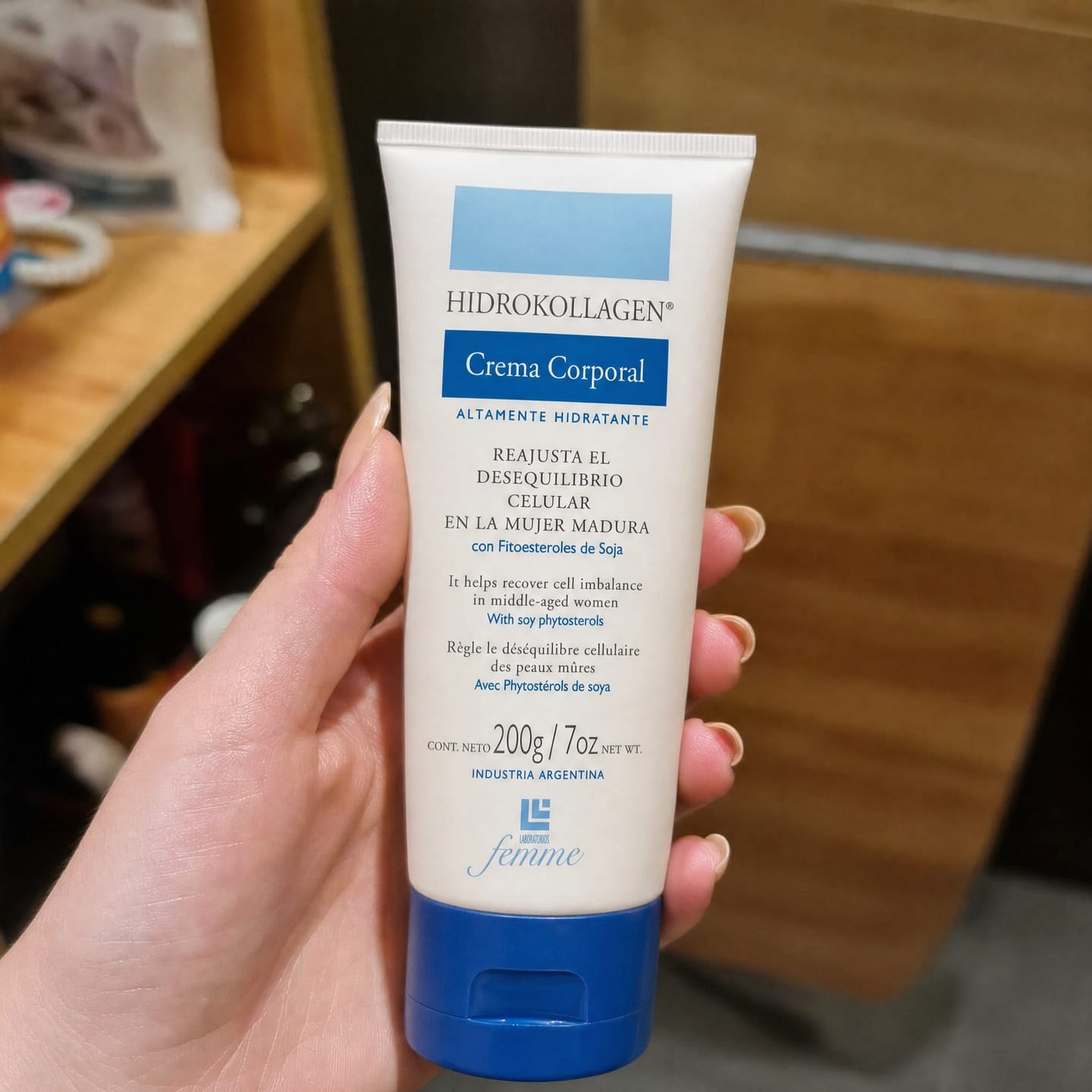 Customer photo review of HidroKollagen Crema Corporal