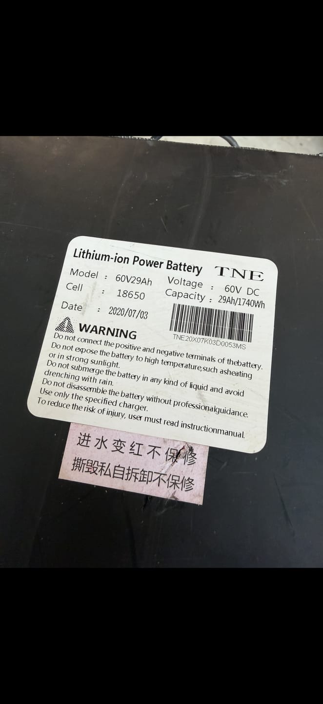 Customer photo review of 29 AH batteri ClassyWalk® Performance N7