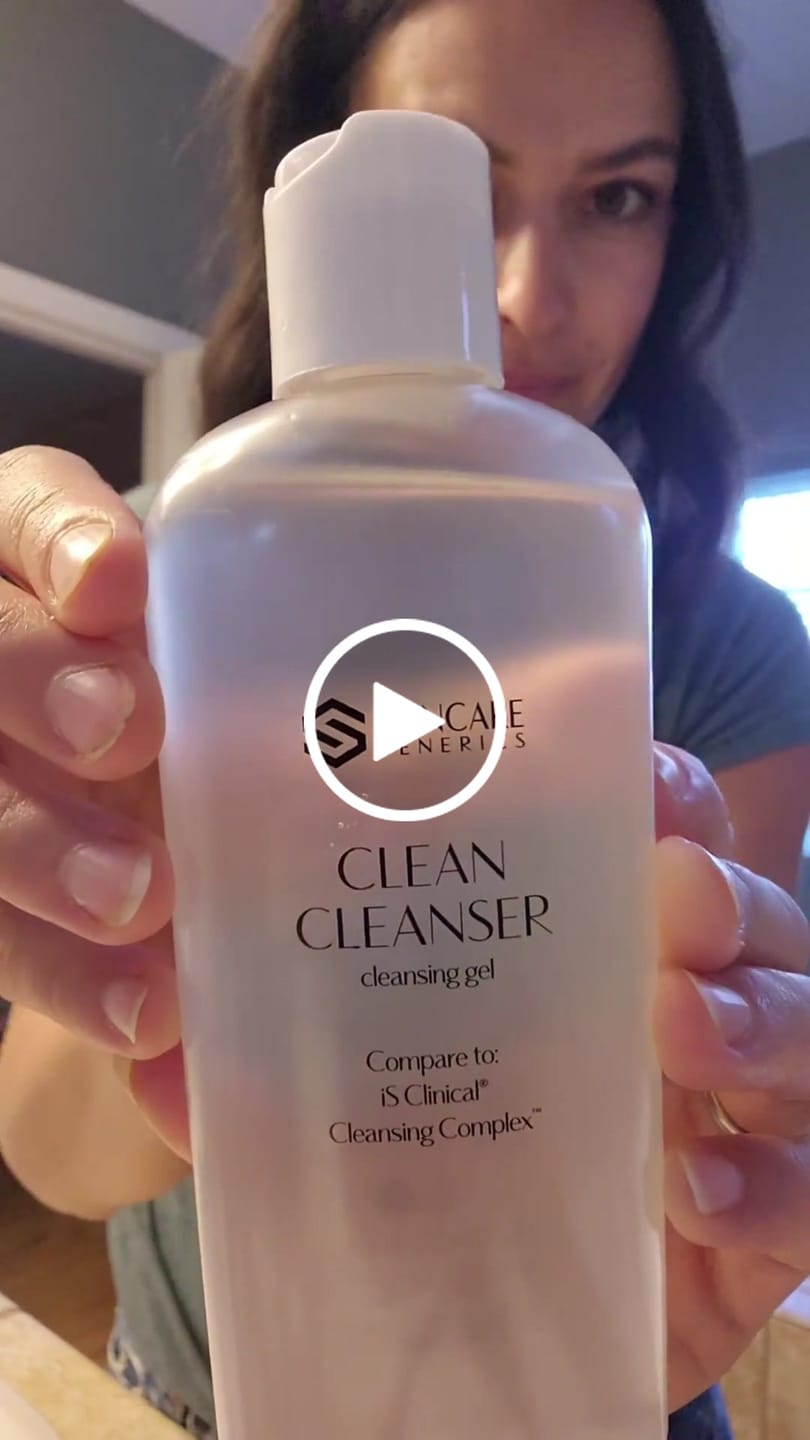 Customer video review of CLEAN CLEANSER | CLEANSING GEL