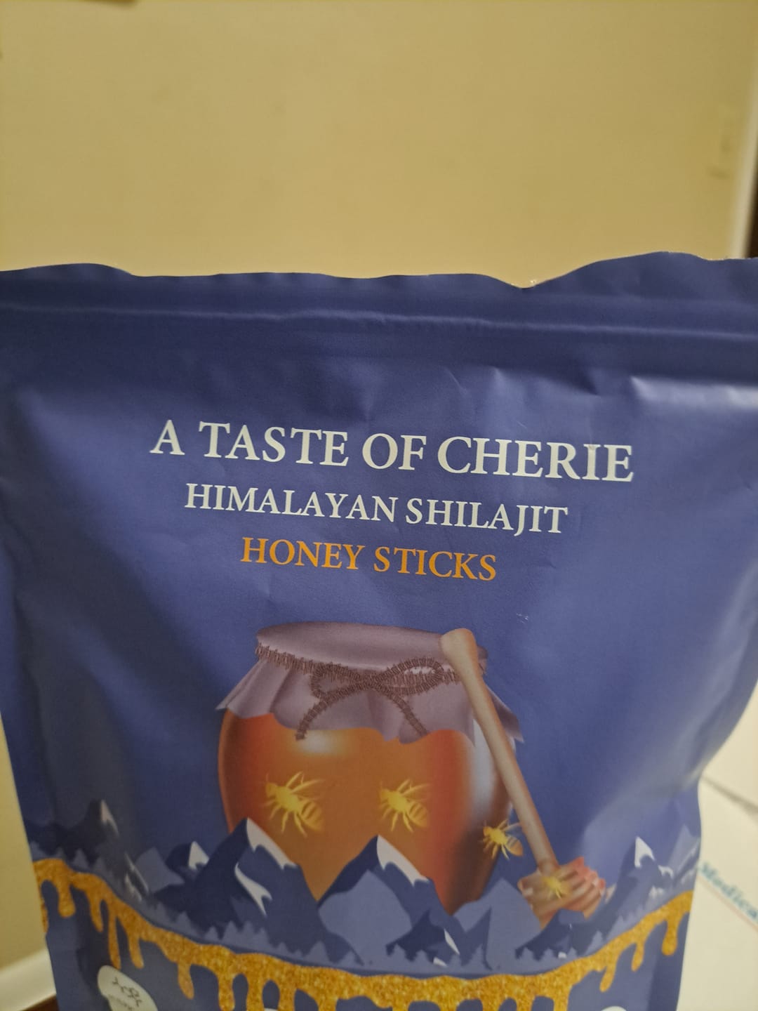 Customer photo review of Himalayan Shilajit Honey Sticks (Wild Berry Flavor)