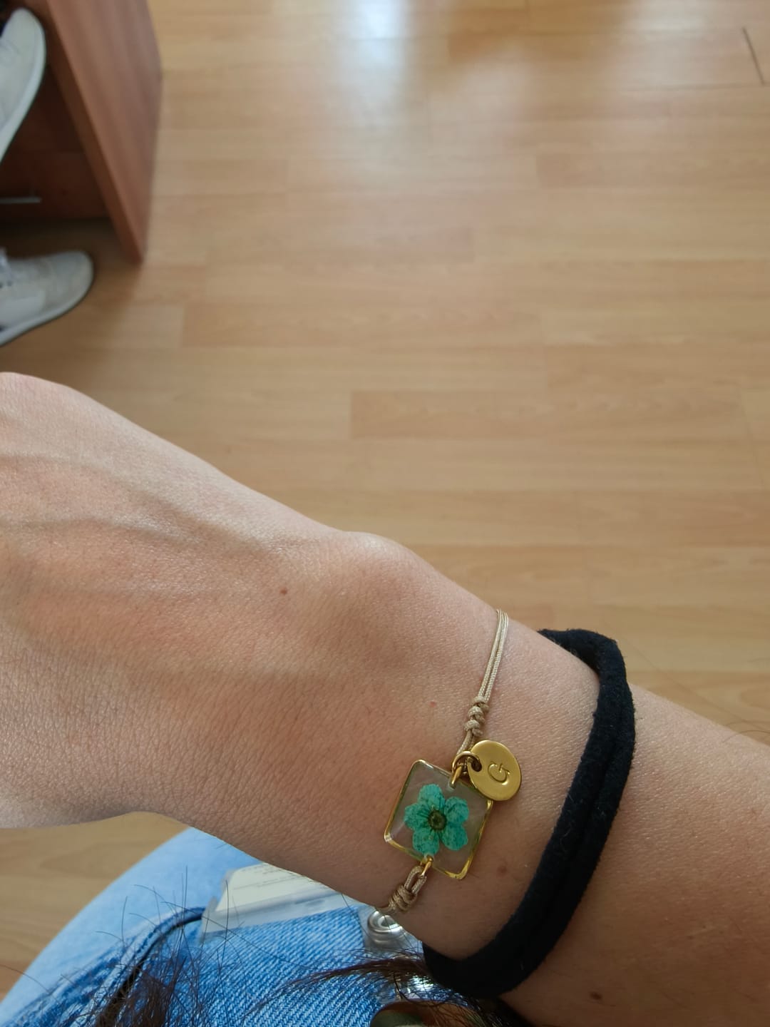 Customer photo review of Doğum Çiçeği Bileklik