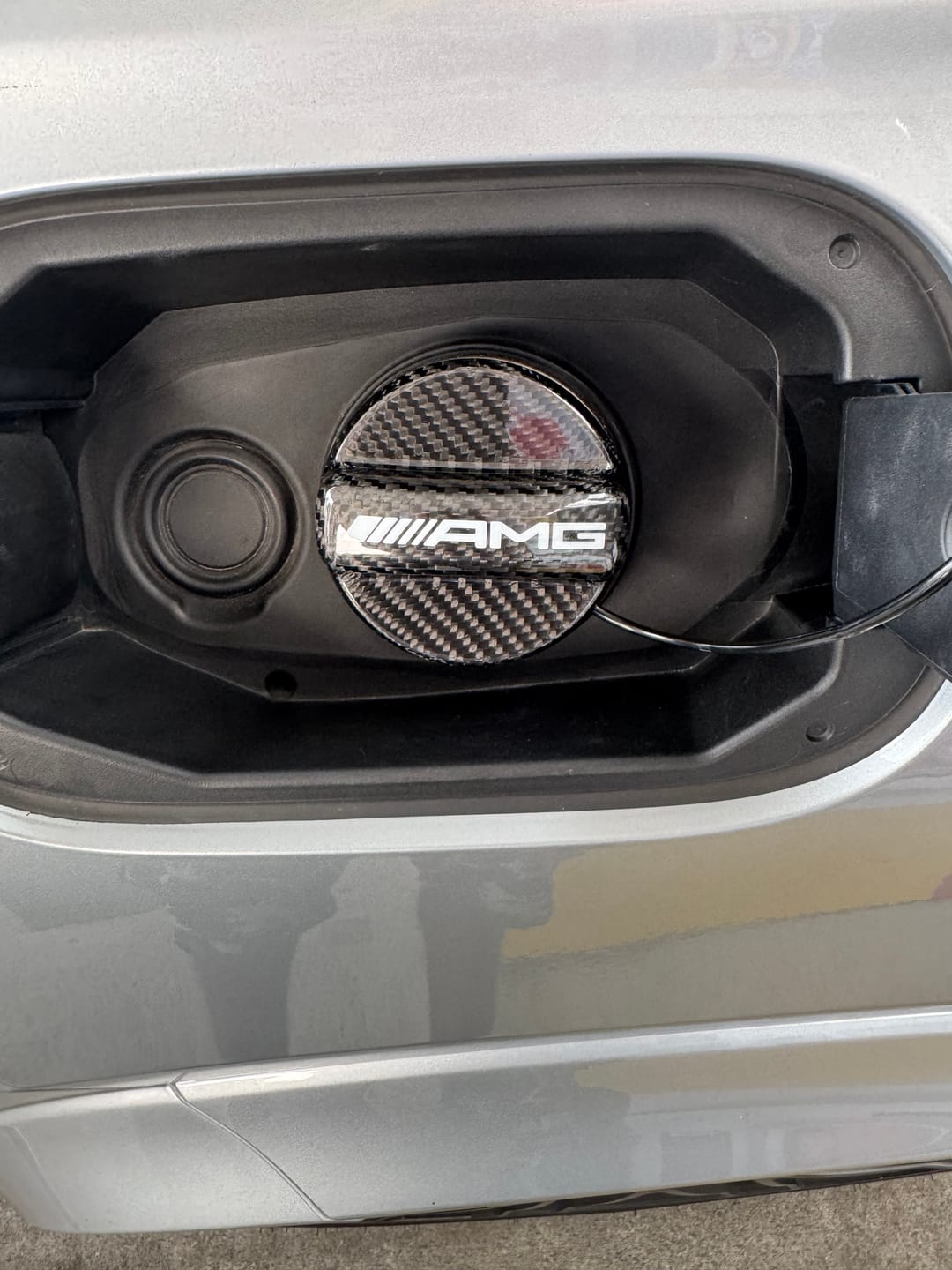 Customer photo review of MERCEDES AMG CARBON FIBRE FUEL CAP