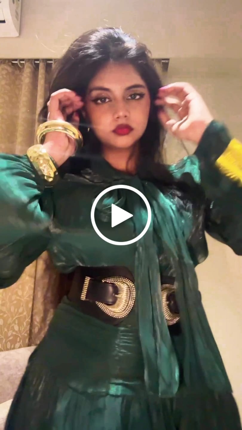 Customer video review of Vitoria Ruffle Coord Skirt Set
